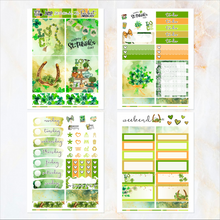 Load image into Gallery viewer, March St Patrick’s Day ’24 - POCKET Mini Weekly Kit Planner stickers