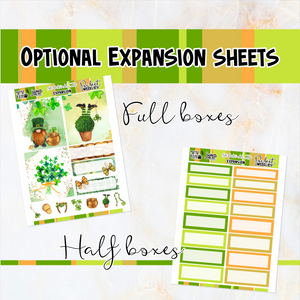 March St Patrick’s Day ’24 - POCKET Mini Weekly Kit Planner stickers