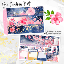 Load image into Gallery viewer, April Spring Blush monthly - Erin Condren Vertical Horizontal 7&quot;x9&quot;, Happy Planner Classic, Mini &amp; Big
