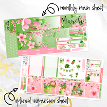 Load image into Gallery viewer, March Spring Dreaming monthly - Hobonichi Cousin A5 personal planner
