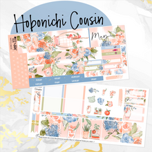 Load image into Gallery viewer, May Peachy Blue monthly - Hobonichi Cousin A5 personal planner