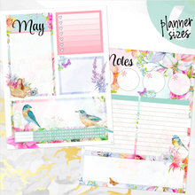 Load image into Gallery viewer, May Spring Bouquet &#39;24 Notes monthly sticker - Erin Condren Vertical Horizontal 7&quot;x9&quot;, Happy Planner Classic, Mini &amp; Big