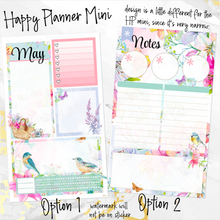 Load image into Gallery viewer, May Spring Bouquet &#39;24 Notes monthly sticker - Erin Condren Vertical Horizontal 7&quot;x9&quot;, Happy Planner Classic, Mini &amp; Big