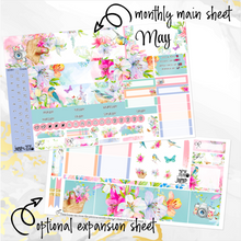 Load image into Gallery viewer, May Spring Bouquet monthly - Hobonichi Cousin A5 personal planner