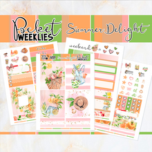 Load image into Gallery viewer, June Spring Bouquet - POCKET Mini Weekly Kit Planner stickers