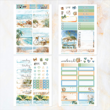 Load image into Gallery viewer, July Beach Days - POCKET Mini Weekly Kit Planner stickers (Copy)