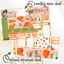 Load image into Gallery viewer, October Pumpkin Spice monthly - Hobonichi Cousin A5 personal planner