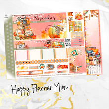 Load image into Gallery viewer, November Thanksgiving Bliss &#39;24 monthly - Erin Condren Vertical Horizontal 7&quot;x9&quot;, Happy Planner Classic, Mini &amp; Big