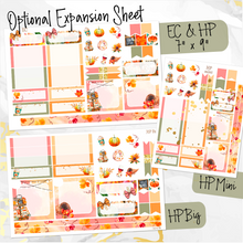 Load image into Gallery viewer, November Thanksgiving Bliss &#39;24 FOILED monthly - Erin Condren Vertical Horizontal 7&quot;x9&quot;, Happy Planner Classic, Mini &amp; Big
