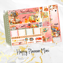 Load image into Gallery viewer, November Thanksgiving Bliss &#39;24 FOILED monthly - Erin Condren Vertical Horizontal 7&quot;x9&quot;, Happy Planner Classic, Mini &amp; Big