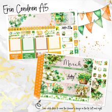Load image into Gallery viewer, March Shamrock Dreams monthly - Erin Condren Vertical Horizontal 7&quot;x9&quot;, Happy Planner Classic, Mini &amp; Big