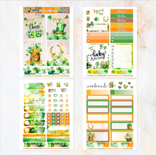 Load image into Gallery viewer, March Shamrock Dreams - POCKET Mini Weekly Kit Planner stickers