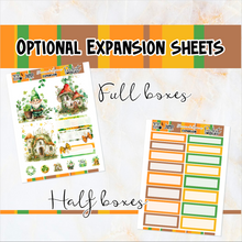 Load image into Gallery viewer, March Shamrock Dreams - POCKET Mini Weekly Kit Planner stickers