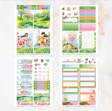 Load image into Gallery viewer, April Spring Fever - POCKET Mini Weekly Kit Planner stickers