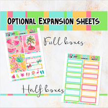 Load image into Gallery viewer, Hello Summer - POCKET Mini Weekly Kit Planner stickers