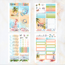 Load image into Gallery viewer, July Lazy Days - POCKET Mini Weekly Kit Planner stickers