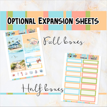 Load image into Gallery viewer, July Lazy Days - POCKET Mini Weekly Kit Planner stickers