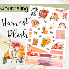 Load image into Gallery viewer, Harvest Blush JOURNAL sheet - planner stickers          (S-132-36)