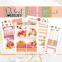 Load image into Gallery viewer, September Harvest Blush - POCKET Mini Weekly Kit Planner stickers
