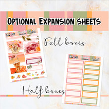 Load image into Gallery viewer, September Harvest Blush - POCKET Mini Weekly Kit Planner stickers