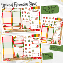 Load image into Gallery viewer, New Release December Winter Pines monthly - Erin Condren Vertical Horizontal 7&quot;x9&quot;, Happy Planner Classic, Mini &amp; Big