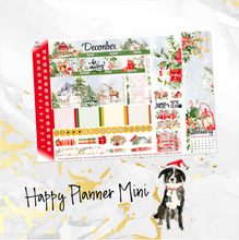 Load image into Gallery viewer, New Release December Winter Pines monthly - Erin Condren Vertical Horizontal 7&quot;x9&quot;, Happy Planner Classic, Mini &amp; Big
