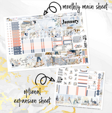 Load image into Gallery viewer, January Winter Haze monthly - Hobonichi Weeks personal planner
