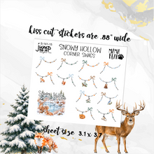Load image into Gallery viewer, New Release January Snowy Hollow Planner Stickers – Matching Extras + Bundle &amp; Save!