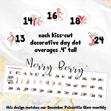 Load image into Gallery viewer, New Release December Merry Berry Planner Stickers – Matching Extras + Bundle &amp; Save!