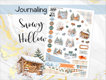 Load image into Gallery viewer, New Release January Snowy Hollow Planner Stickers – Matching Extras + Bundle &amp; Save!