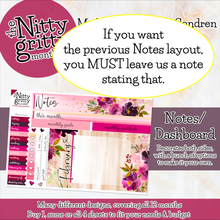 Load image into Gallery viewer, February Forever Love - The Nitty Gritty Monthly - Erin Condren Vertical Horizontal