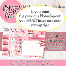 Load image into Gallery viewer, February Love Pups - The Nitty Gritty Monthly - Erin Condren Vertical Horizontal