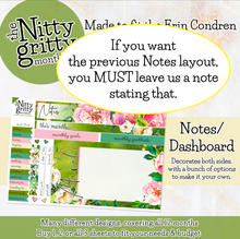 Load image into Gallery viewer, March Floral - The Nitty Gritty Monthly - Erin Condren Vertical Horizontal