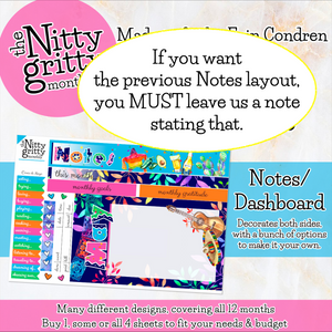 May Cinco de Mayo - The Nitty Gritty Monthly - Erin Condren Vertical Horizontal
