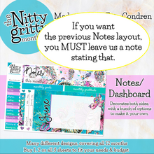 Load image into Gallery viewer, June Underwater - The Nitty Gritty Monthly - Erin Condren Vertical Horizontal
