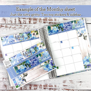 August School Hustle - The Nitty Gritty Monthly - Erin Condren Vertical Horizontal