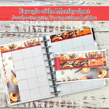 Load image into Gallery viewer, December Cozy Night Christmas - The Nitty Gritty Monthly - Happy Planner Classic