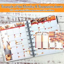 Load image into Gallery viewer, December Snowflakes - The Nitty Gritty Monthly - Happy Planner Classic