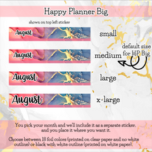 Load image into Gallery viewer, MAJESTIC - The Nitty Gritty Monthly-Any Month-Erin Condren 7x9 8.5x11 Happy Planner Classic &amp; Big