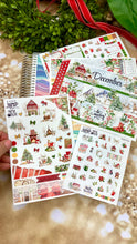 Load image into Gallery viewer, New Release December Winter Pines Deco sheet - planner stickers          (S-109-66)