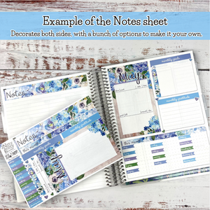 August School Hustle - The Nitty Gritty Monthly - Erin Condren Vertical Horizontal