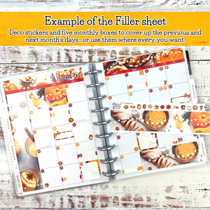 September School Days - The Nitty Gritty Monthly - Happy Planner Classic