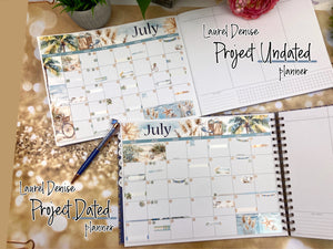 July Beach Days-for Laurel Denise Planner stickers - Portrait, Mini, Vertical, Horizontal & Project