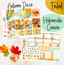 Load image into Gallery viewer, Autumn Daze - FOIL weekly kit Hobonichi Cousin A5 personal planner