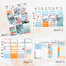 Load image into Gallery viewer, Winter Bliss - FOIL weekly kit Erin Condren Vertical Horizontal, Happy Planner Classic, Mini &amp; Big &amp; Hobonichi Cousin