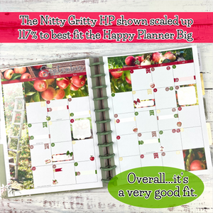 Change the PLANNER of The Nitty Gritty Monthly to HAPPY PLANNER BIG