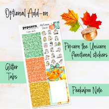 Load image into Gallery viewer, Autumn Daze - FOIL weekly kit Hobonichi Cousin A5 personal planner