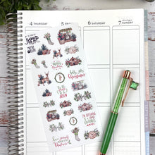 Load image into Gallery viewer, Christmas Traditions Deco sheet - planner stickers          (S-109-21)