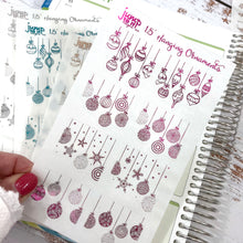 Load image into Gallery viewer, Foil - Christmas Hanging Ornaments stickers   (F-141+)