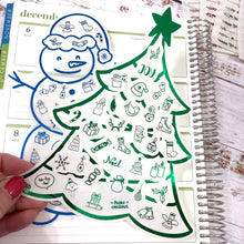 Load image into Gallery viewer, Foil - Christmas deco stickers  (F-120-2)